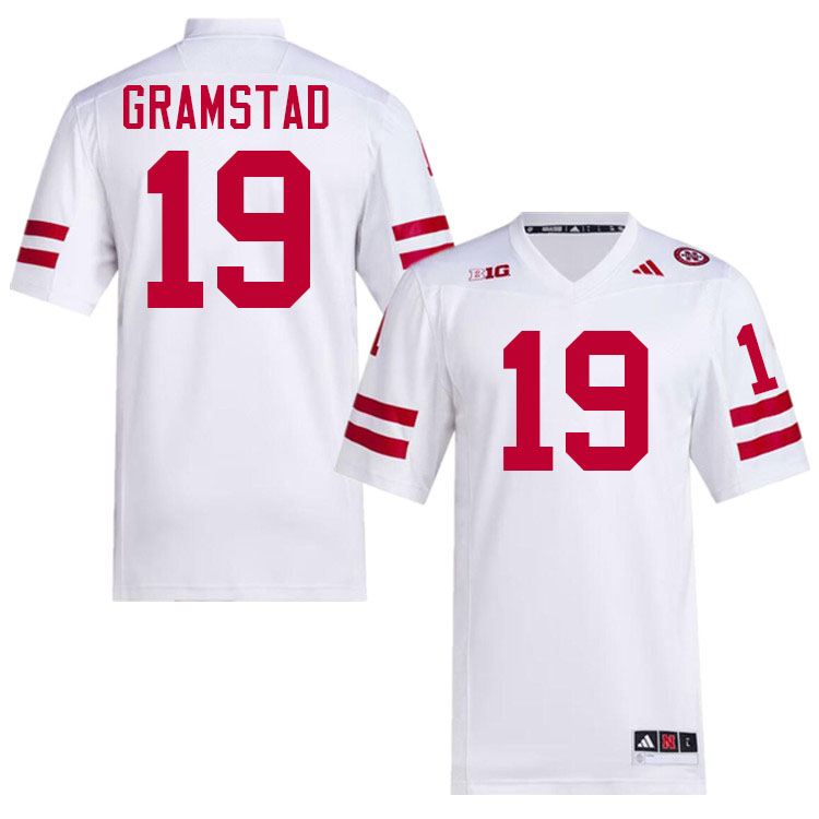 Jalyn Gramstad Nebraska Jersey,Nebraska Cornhuskers Football Uniforms,Jersey-White